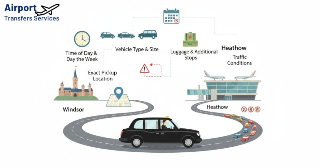Windsor to Heathrow Taxi Cost