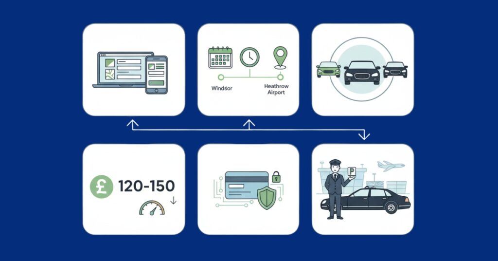 Book Windsor to Heathrow Taxi