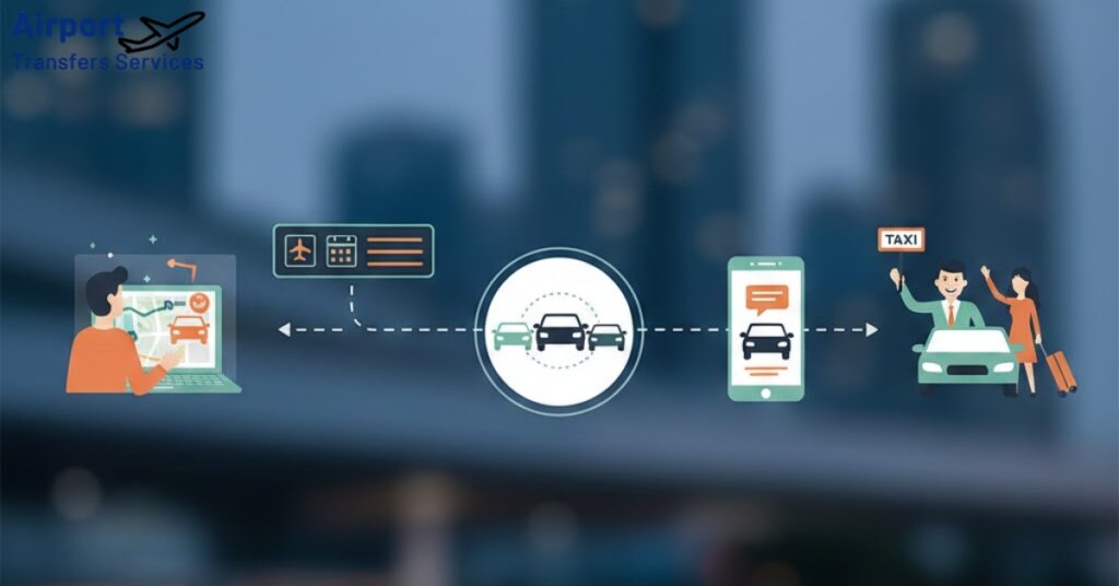 Booking a taxi in advance