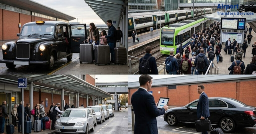 Pre-Booked Transfer vs. Black Cab vs. Public Transport