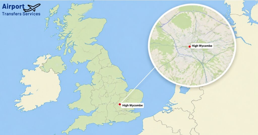 Where is High Wycombe on the Map
