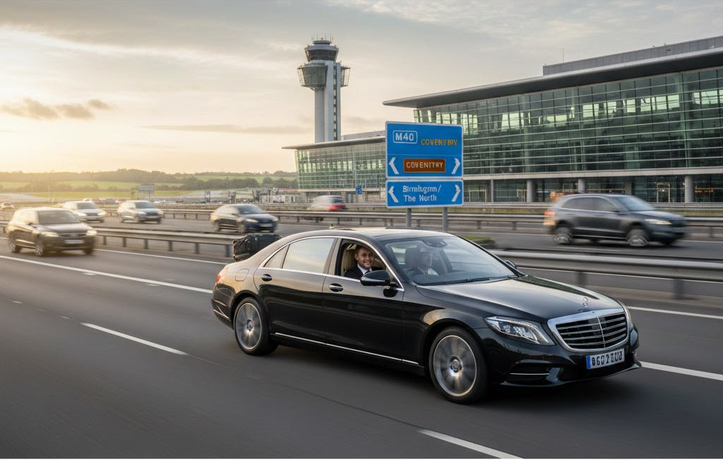 Heathrow Airport to Coventry Taxi